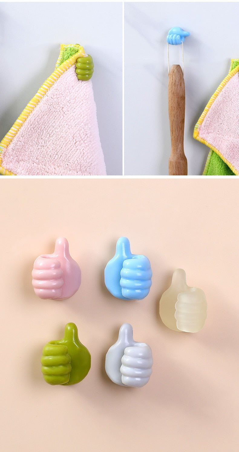 GripMaster™ - Ganchos de pared creativos con forma de pulgar