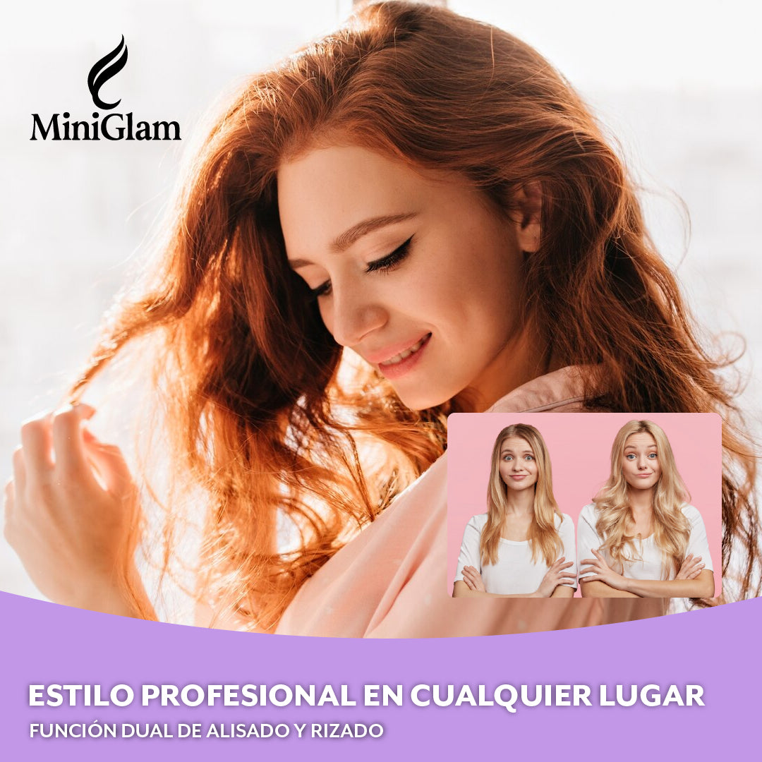 MiniGlam™ - Riza y alisa con facilidad