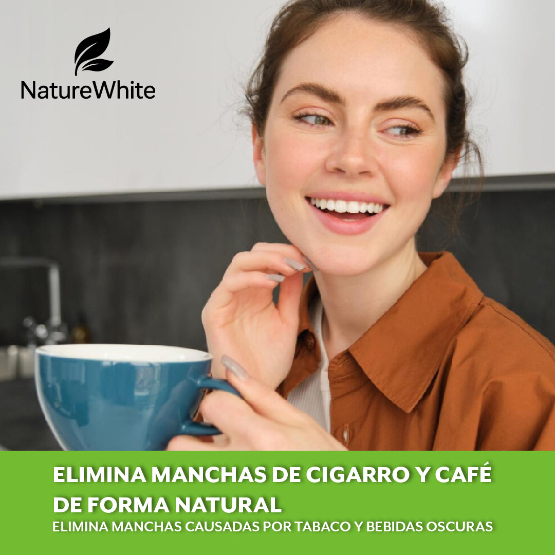 NatureWhite™ – Sonríe sin manchas ni químicos