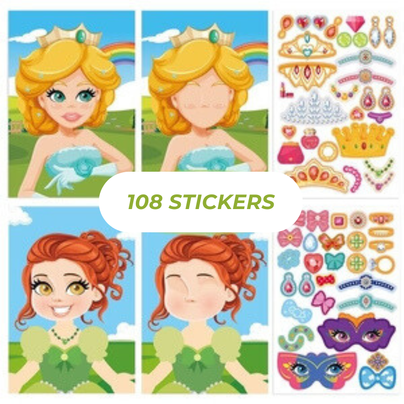 FUNSTICK - LIBRO DE STICKERS PARA NIÑOS Y NIÑAS