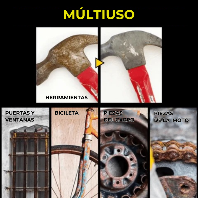 RustErase™ - Removedor de oxido multiusos
