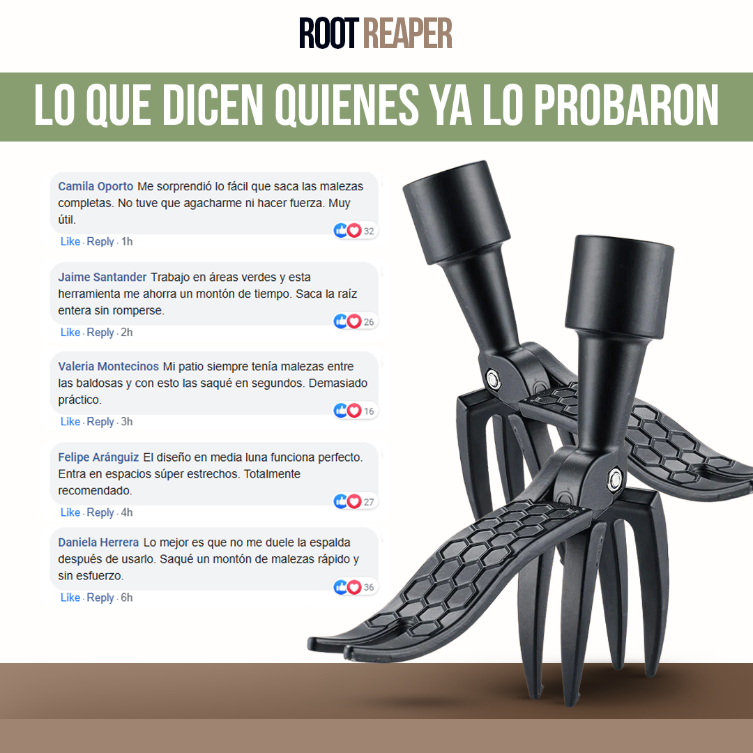 RootReaper™ - Arranca de raíz el problema.