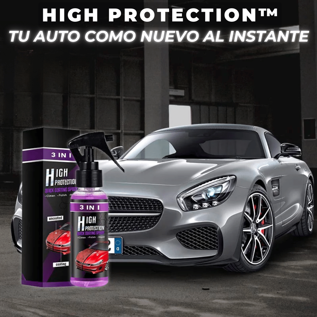 HighProtection™ - Abrillantador y protector de pintura para auto – ALEGRES  CL