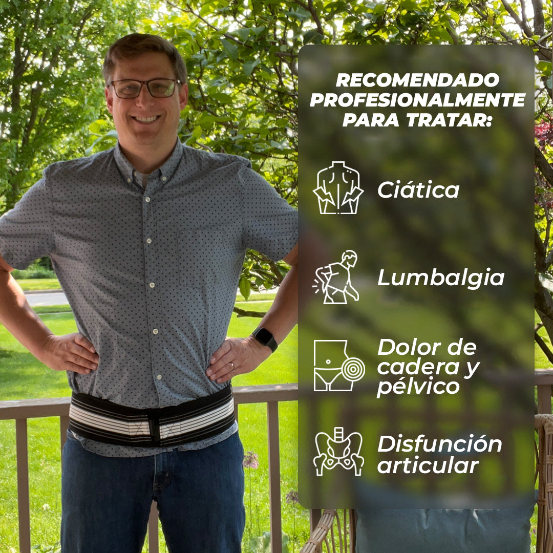 HipHealth™ - Cinturón compresor para dolor de espalda y cintura
