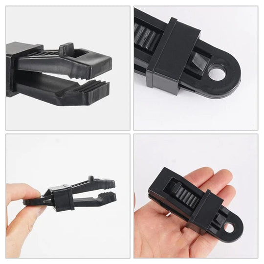 Grip-It™ - Clip resistente para sujetar tiendas, lonas y telas.