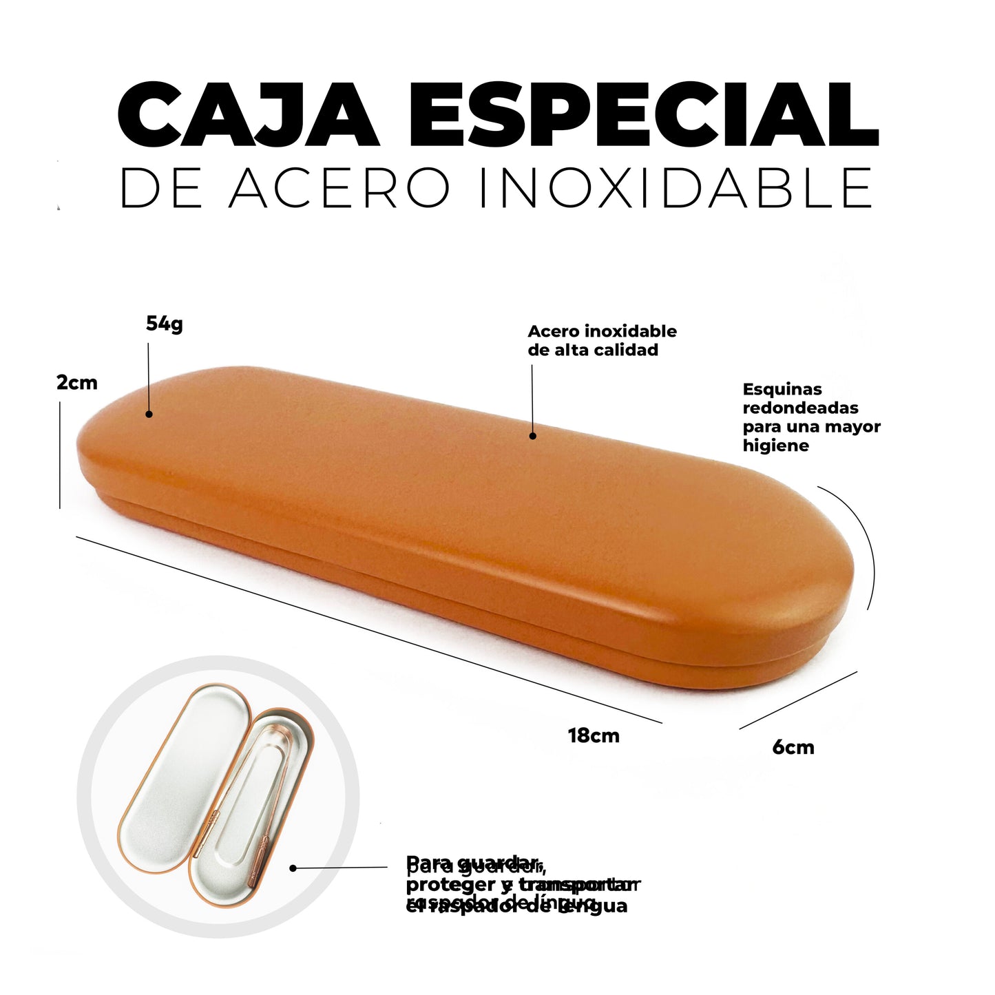 OralZen™ - Limpiador de lengua de cobre