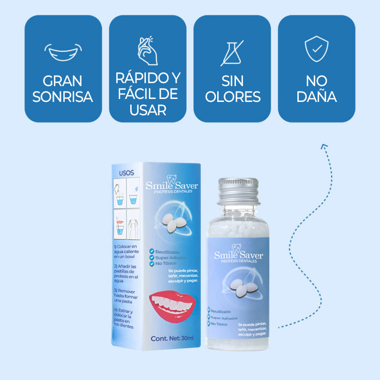 SmileSaver™ - Kit de dientes postizos