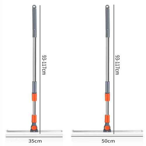 CLEANSWIFT 2-IN-1™ - ESCOBILLA MÁGICA DE DOBLE FUNCIÓN - BARRE Y ELIMINA EL AGUA