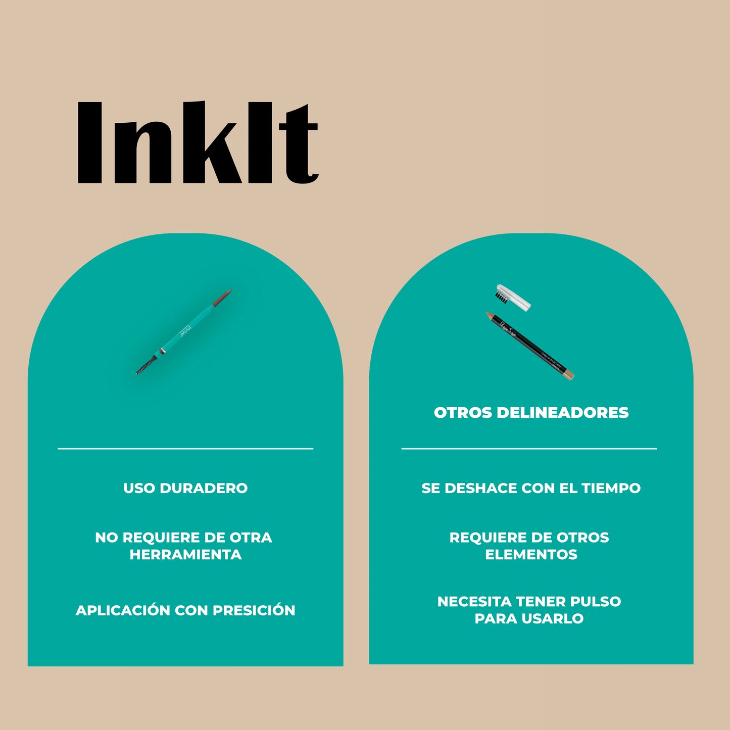 InkIt™ - Delineador 2 en 1