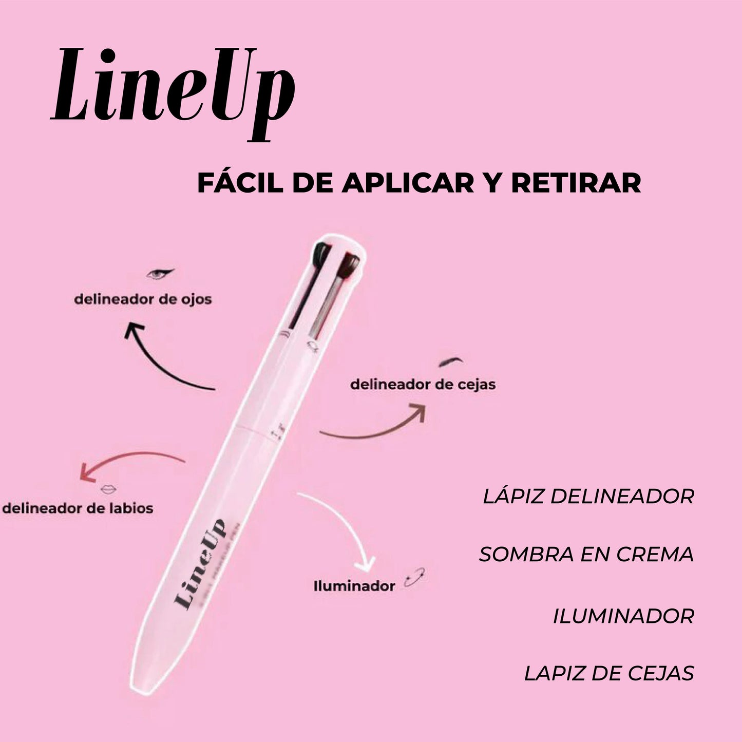 LineUp™ - Lápiz de maquillaje 4 en 1