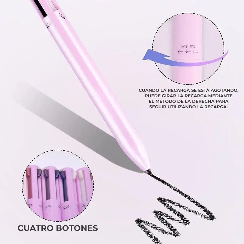 OneTouch™ Lápiz de maquillaje 4 en 1