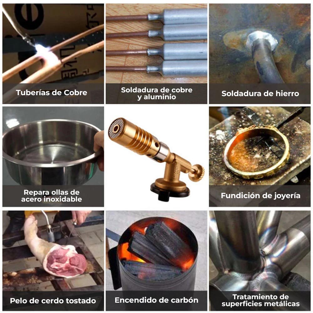 IgnitePro™ - Pistola de calor portátil de cobre