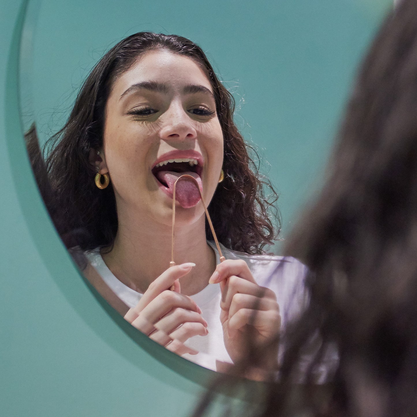 OralZen™ - Limpiador de lengua de cobre