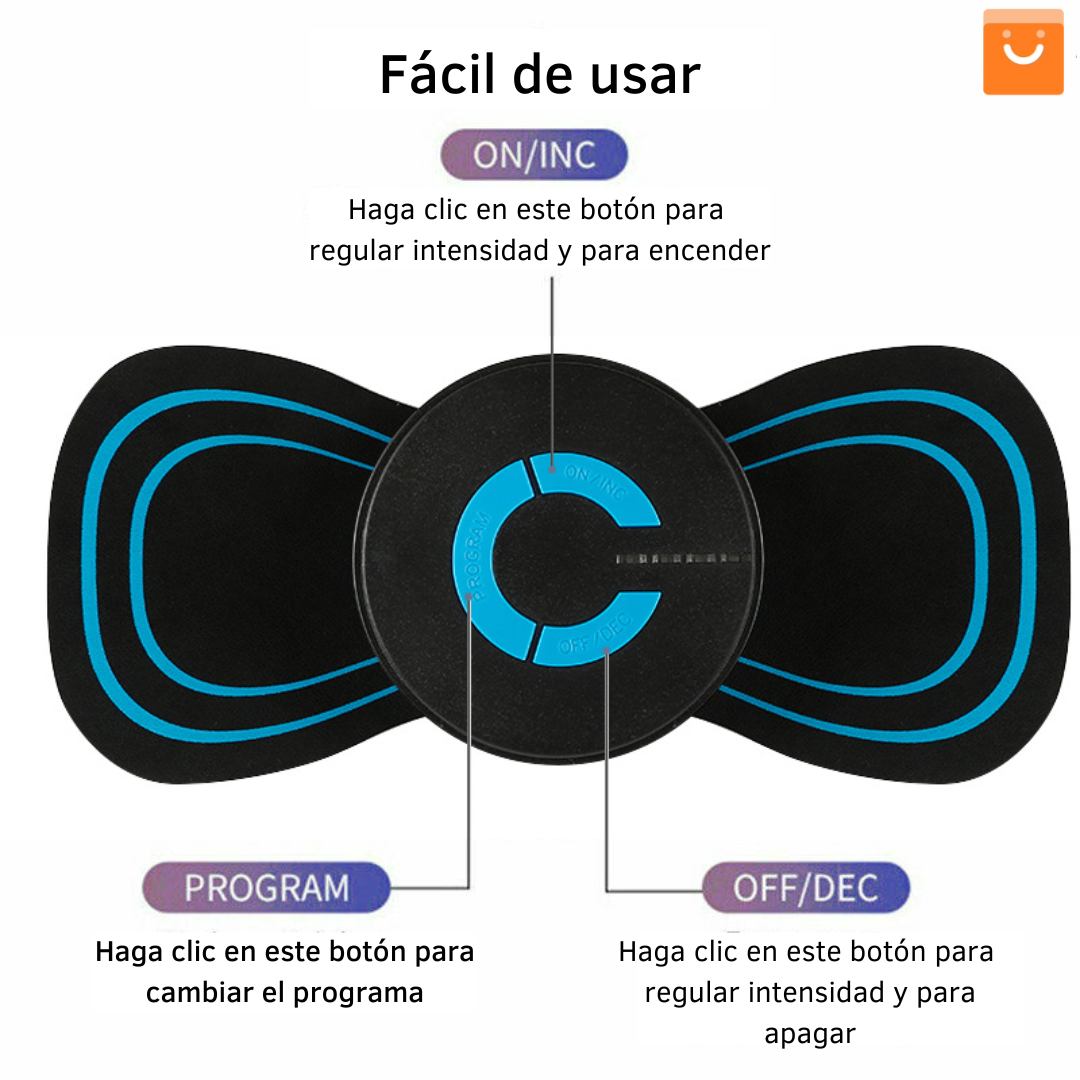EasyRelax™ - masajeador profesional eléctrico