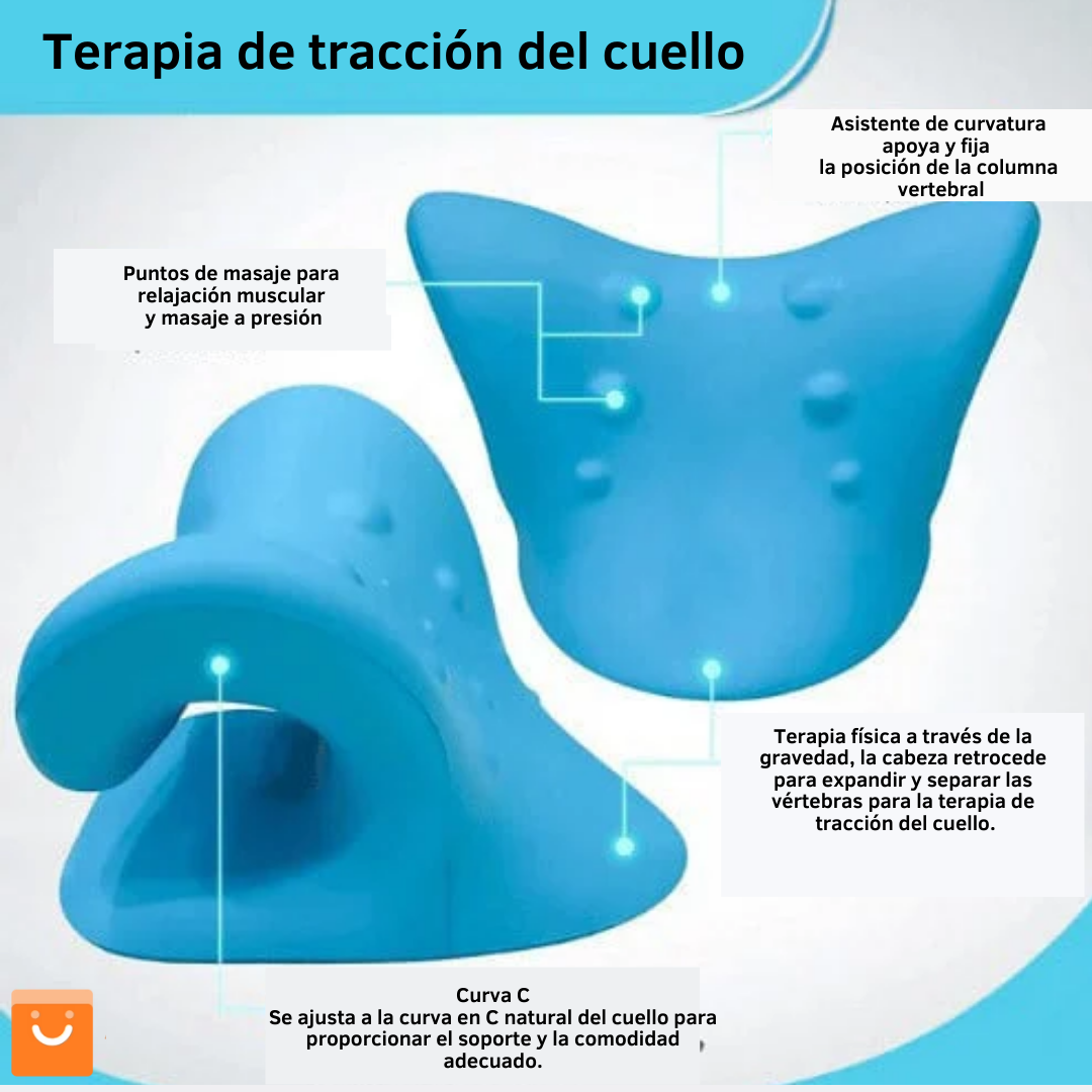 Neckstretcher™ - Almohada de descanso para aliviar el dolor de cuello