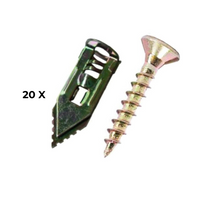 MegaGrip Expanders™: 20 tornillos - $12.990