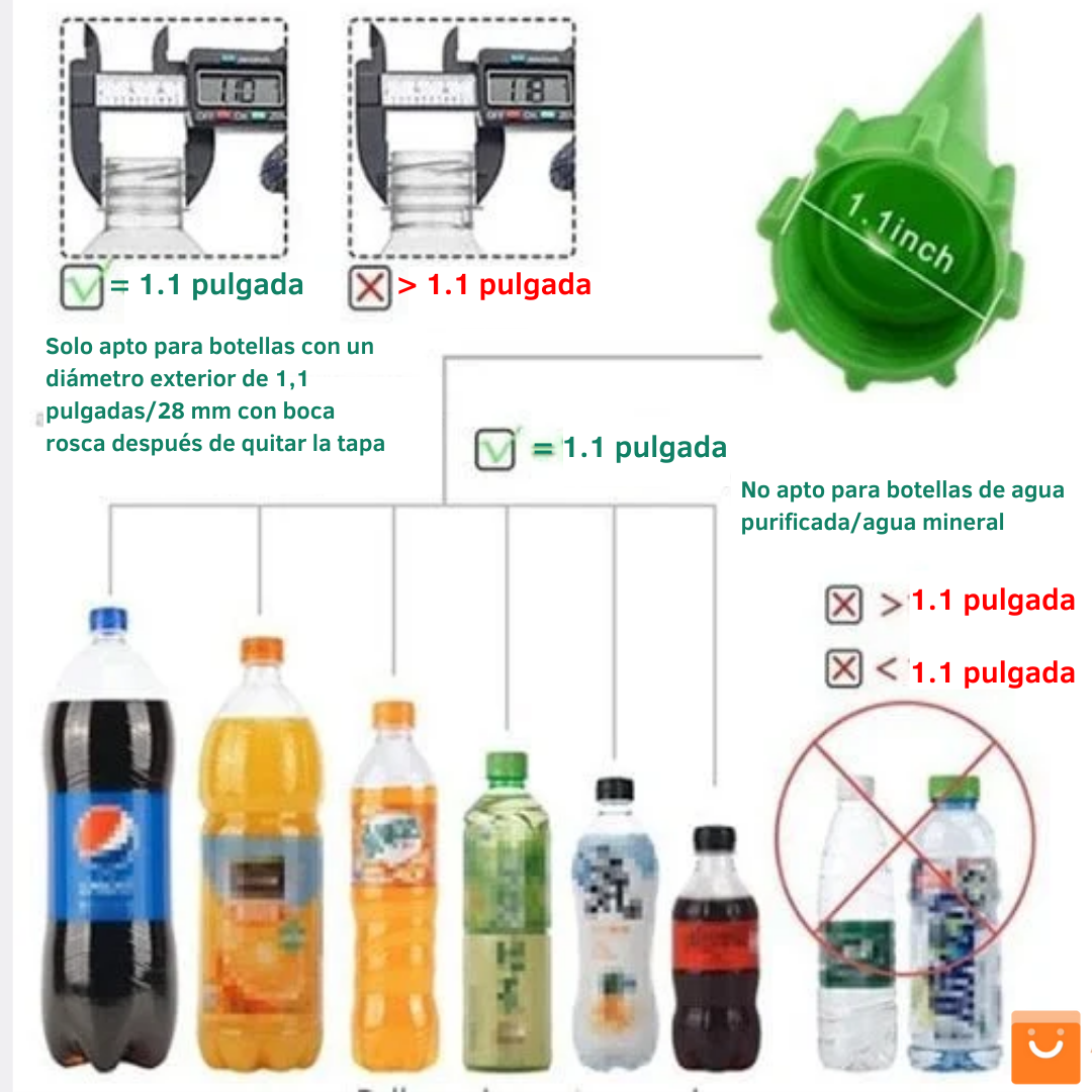EasyWater™ - Sistema de riego automático (Pack 12 unidades)