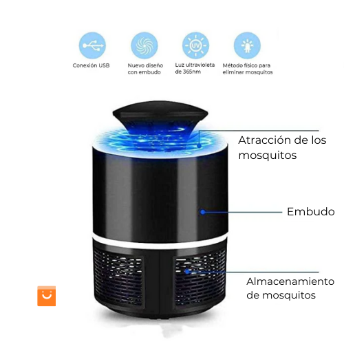 ZumbiZap™-Mata mosquitos y duerme tranquilo