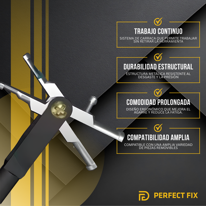 Perfect Fix™ – Llave de Trinquete Profesional para Cojinetes y Bujes
