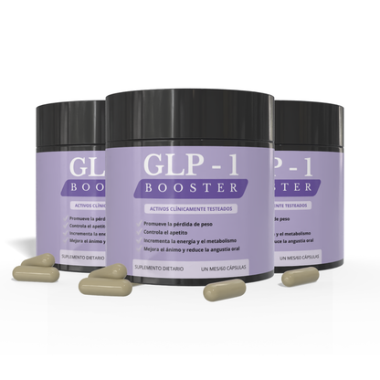 GLP-1 Booster™ - Control de Peso y Bienestar Digestivo Natural