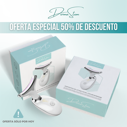 DERMASTEM™ - Redefine tu rostro, reafirma tu piel y luce un lifting profesional desde casa
