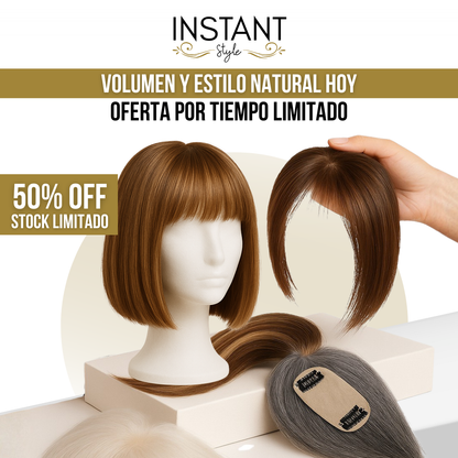 Instant Style™ - volumen, flequillo y confianza en segundos.