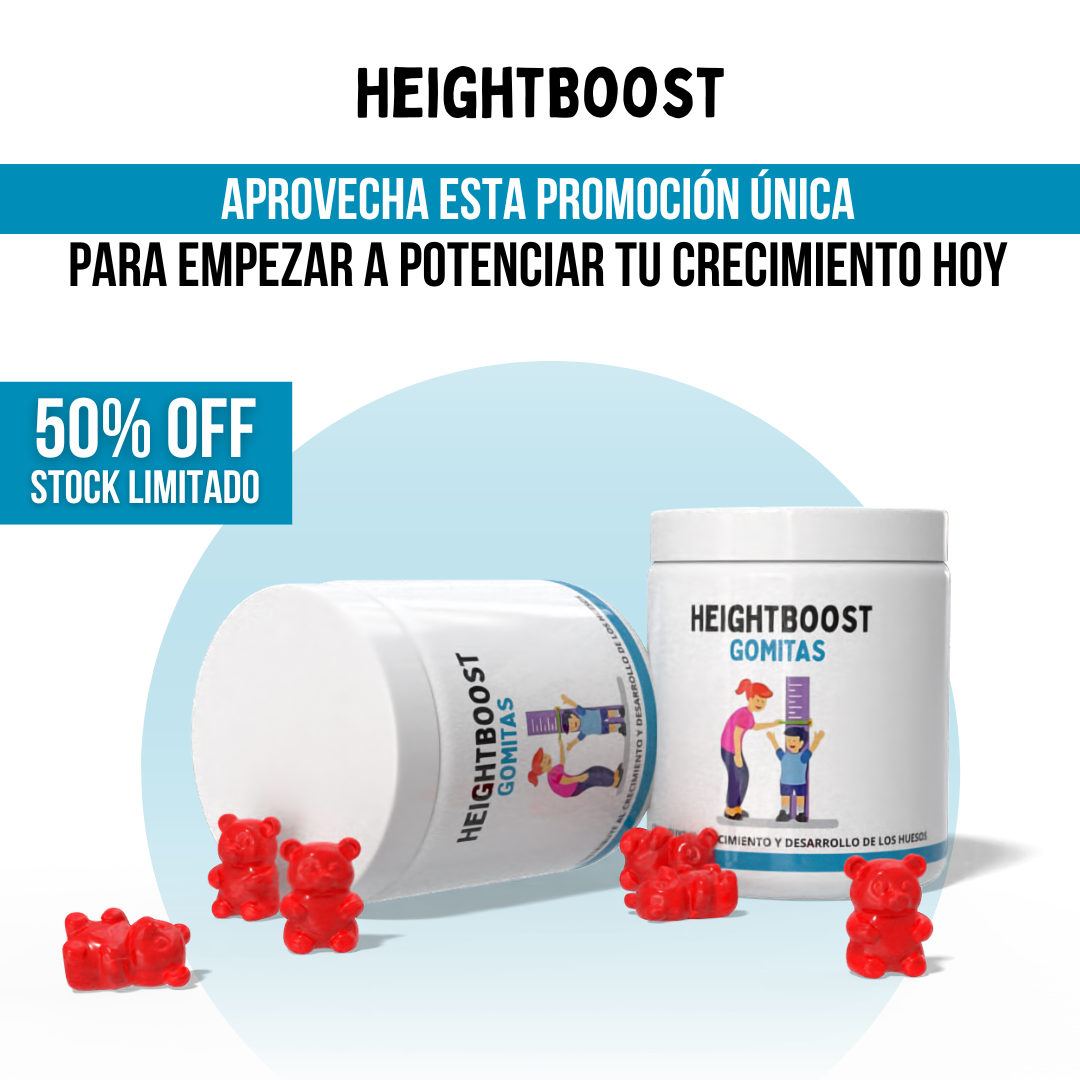 HeightBoost™ - Crece fuerte, sano y seguro cada día