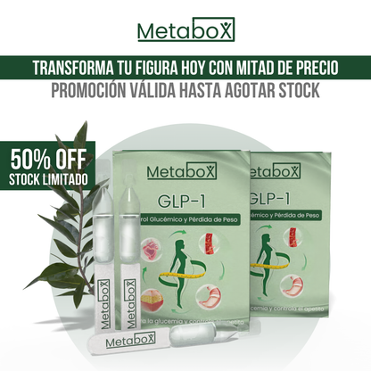 MetaboX™ - Controla tu azúcar, quema grasa y potencia tu vida