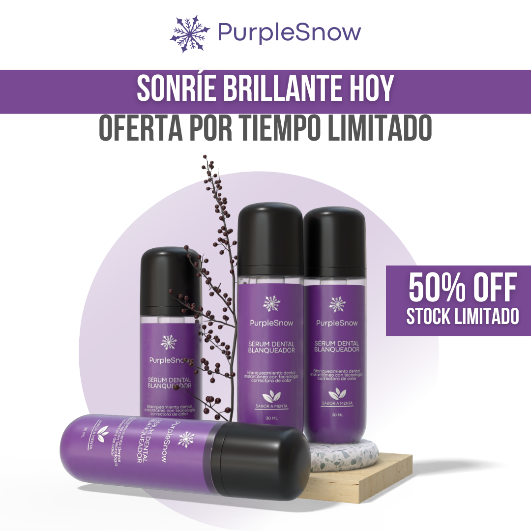 PurpleSnow™ - Blanquea al instante, deslumbra todo el día
