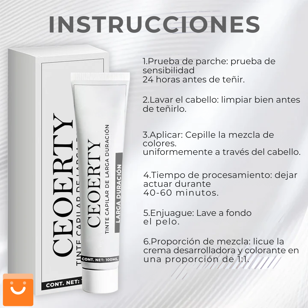 CEOERTY™ - TINTE CAPILAR DE LARGA DURACION