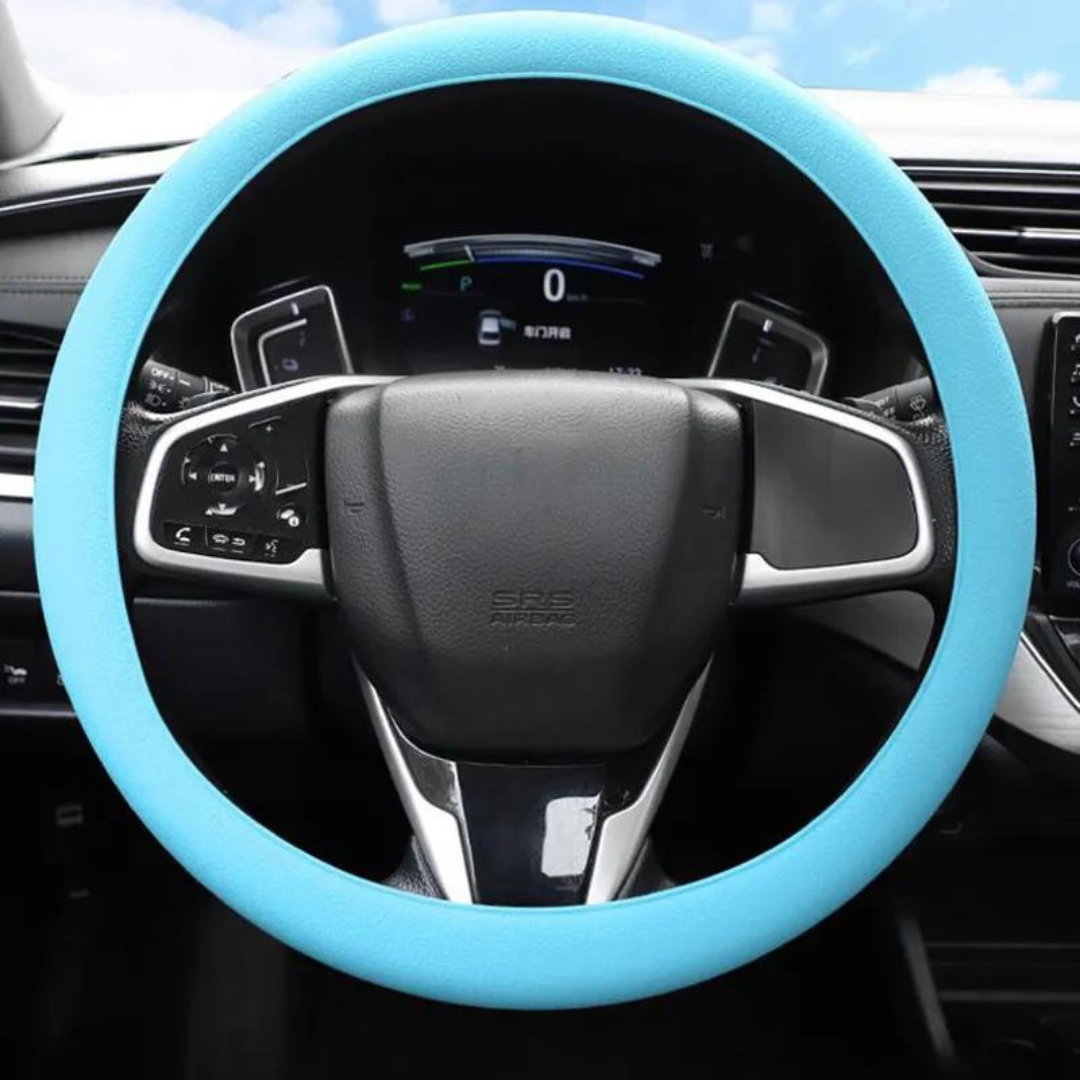 DriveComfort™ - Funda antideslizante de silicona protectora de volante