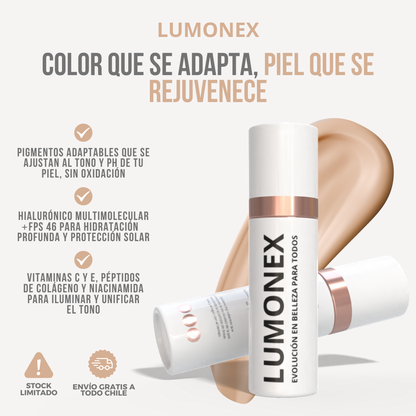 Lumonex™ - Belleza que se adapta, cuida y transforma tu piel