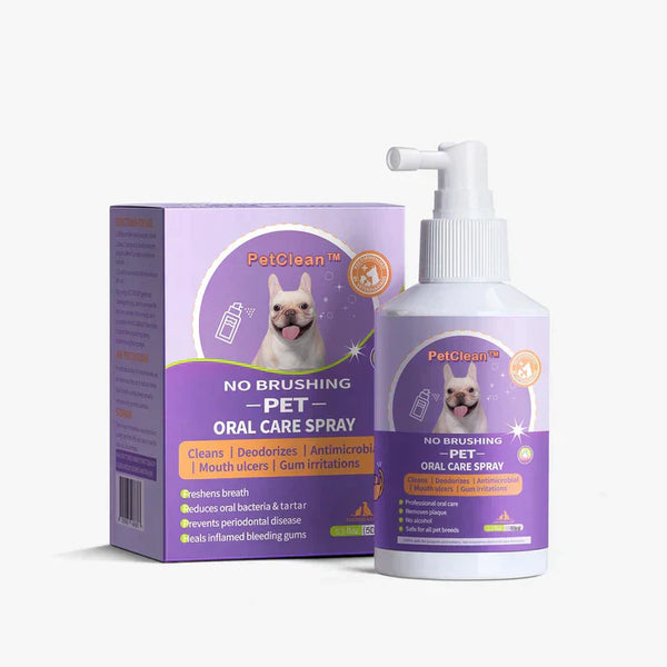 Venta Flash 🔥 | PetClean™ - Aerosol 100 % Natural para el cuidado bucal de perros y gatos