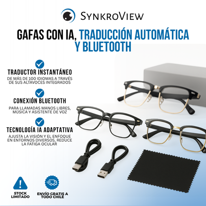 SynkroView™  - Traduce, escucha y conecta sin barreras