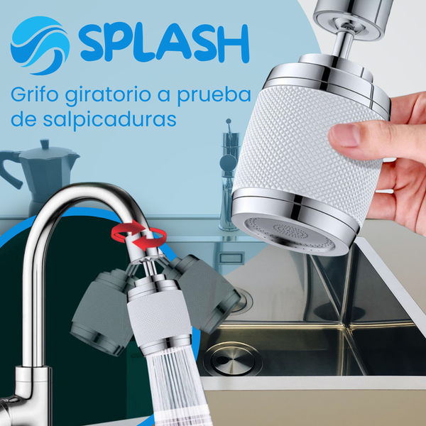 SPLASH™ - Grifo giratorio a prueba de salpicaduras