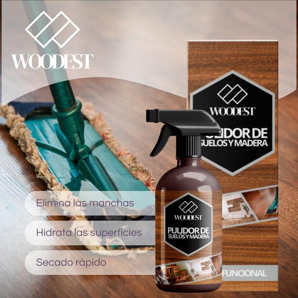 Woodest™ - pulidor de suelos y madera de primera calidad