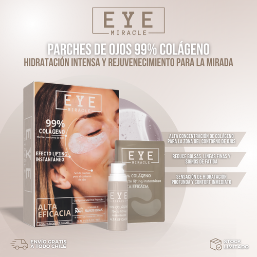 Eye Miracle™ – Colágeno que transforma tu piel desde la primera mirada