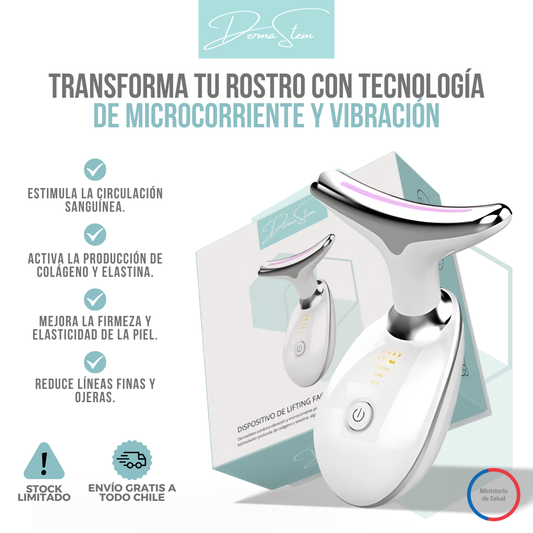 DERMASTEM™ - Redefine tu rostro, reafirma tu piel y luce un lifting profesional desde casa
