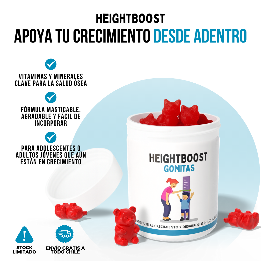 HeightBoost™ - Crece fuerte, sano y seguro cada día