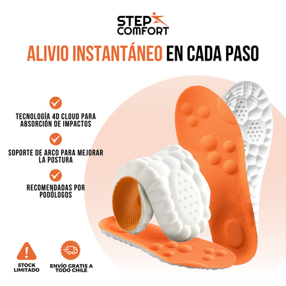 StepComfort™ - Camina sin dolor, siente la nube en cada paso
