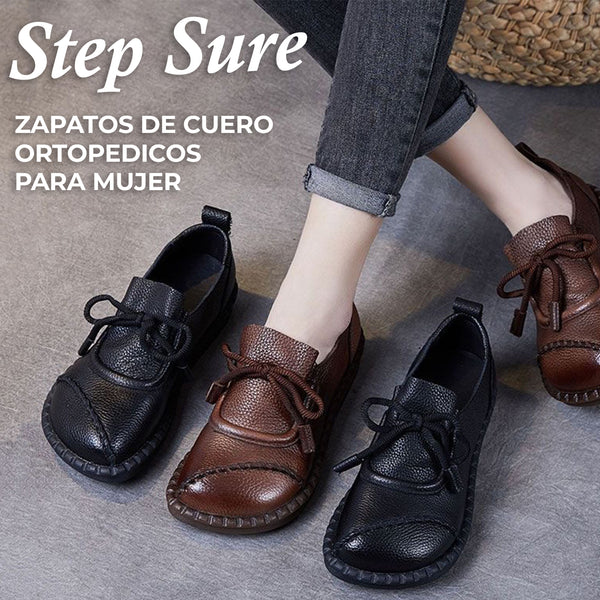 StepSure™ - Zapatos de cuero ortopedicos para mujer