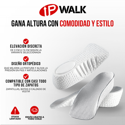 UpWalk™ - más altura, mejor postura y comodidad en cada paso
