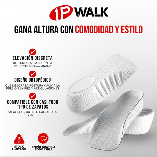UpWalk™ - más altura, mejor postura y comodidad en cada paso