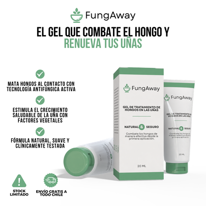 FungAway™ - Uñas fuertes, sanas y libres de hongos desde la raíz