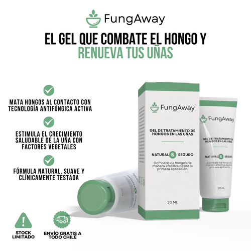 FungAway™ - Uñas fuertes, sanas y libres de hongos desde la raíz