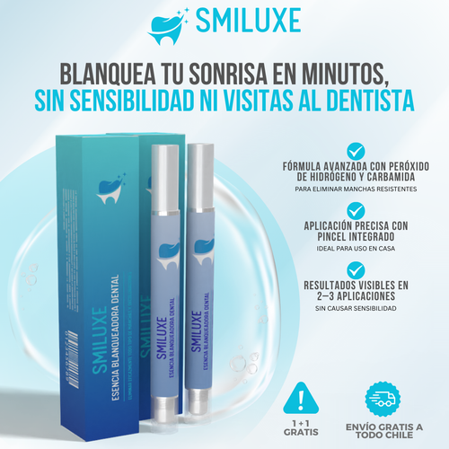 Smiluxe™ - Blanquea, protege y deslumbra con cada sonrisa