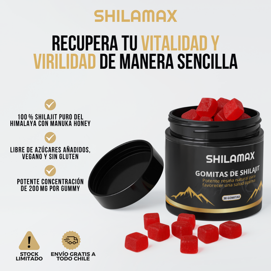 SHILAMAX™ - Energía natural, vitalidad real