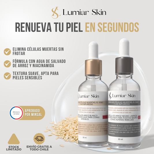 LUMIAR SKIN™ - Piel suave, radiante y renovada al instante