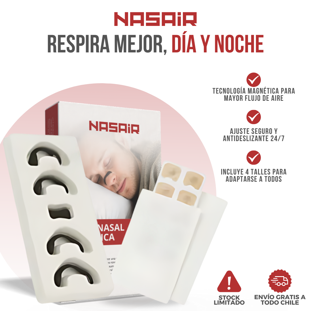 NASAIR™ - Respira mejor, duerme mejor y rinde al máximo