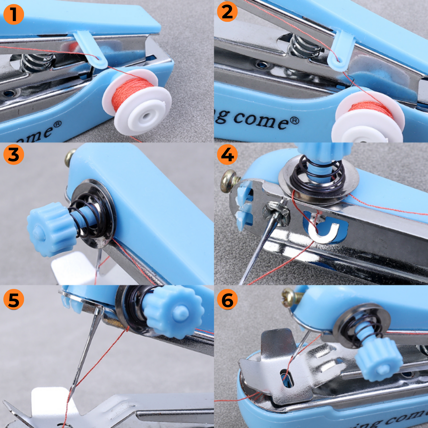 MicroStitchCraft™ - Mini máquina de coser ideal para tus viajes